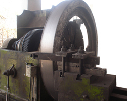 Turning of 1224 mm Gear dia 12 Module