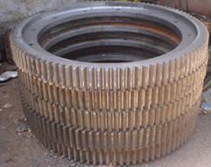 Completed 1224 mm Gear dia Spur Gear