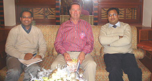 Client visit from US